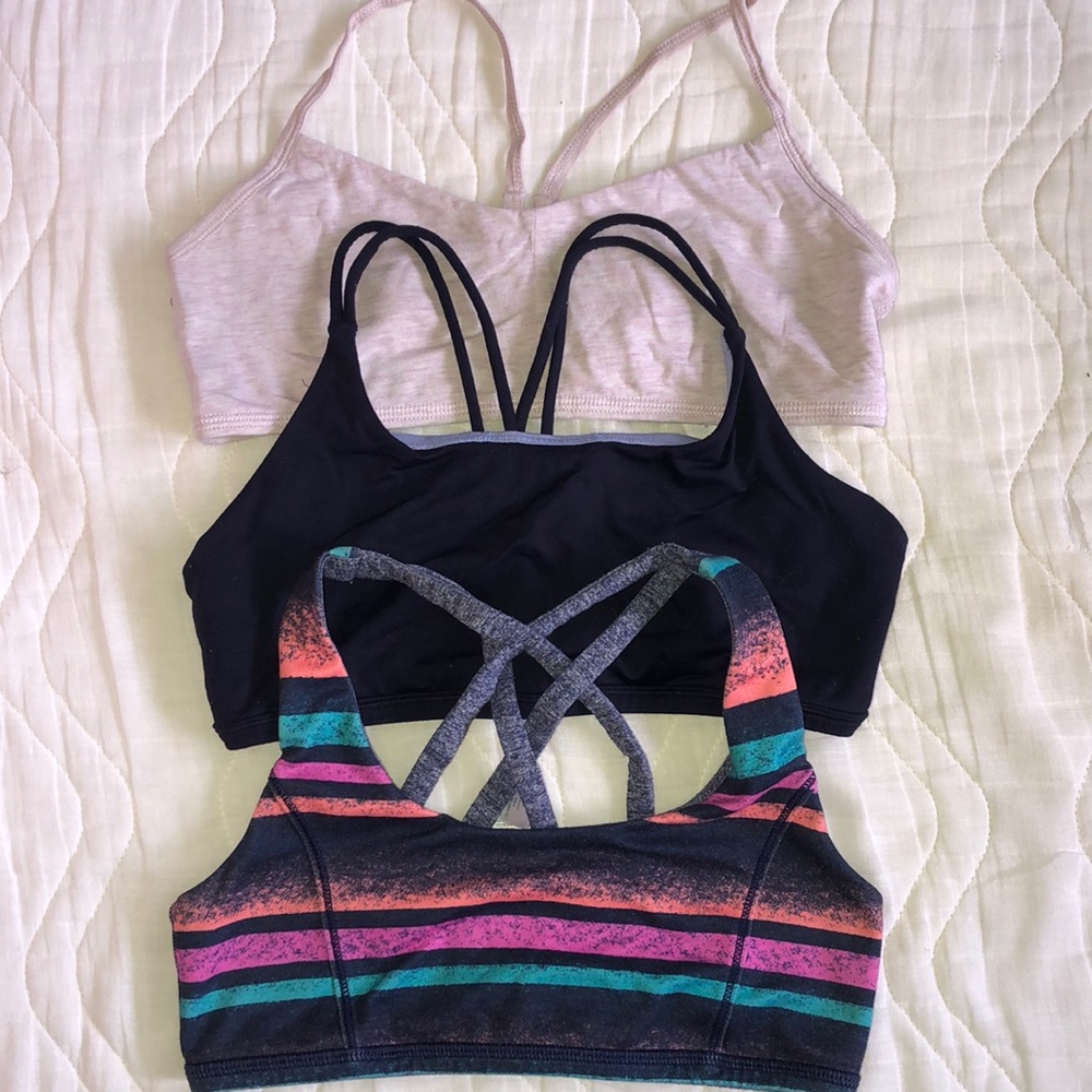 ivivva sports bras!!
